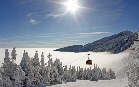 Stowe Gondola in Winter
