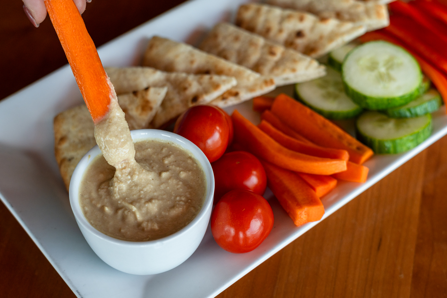 Pita And Hummus