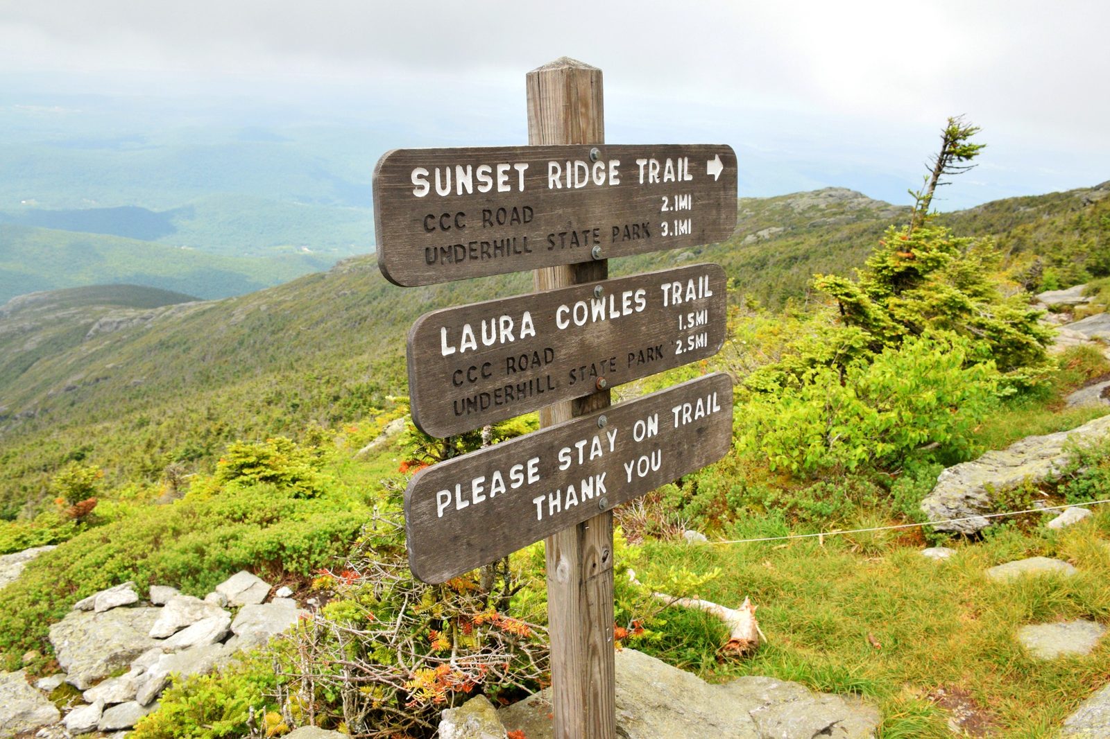 Mount Mansfield Trails Web