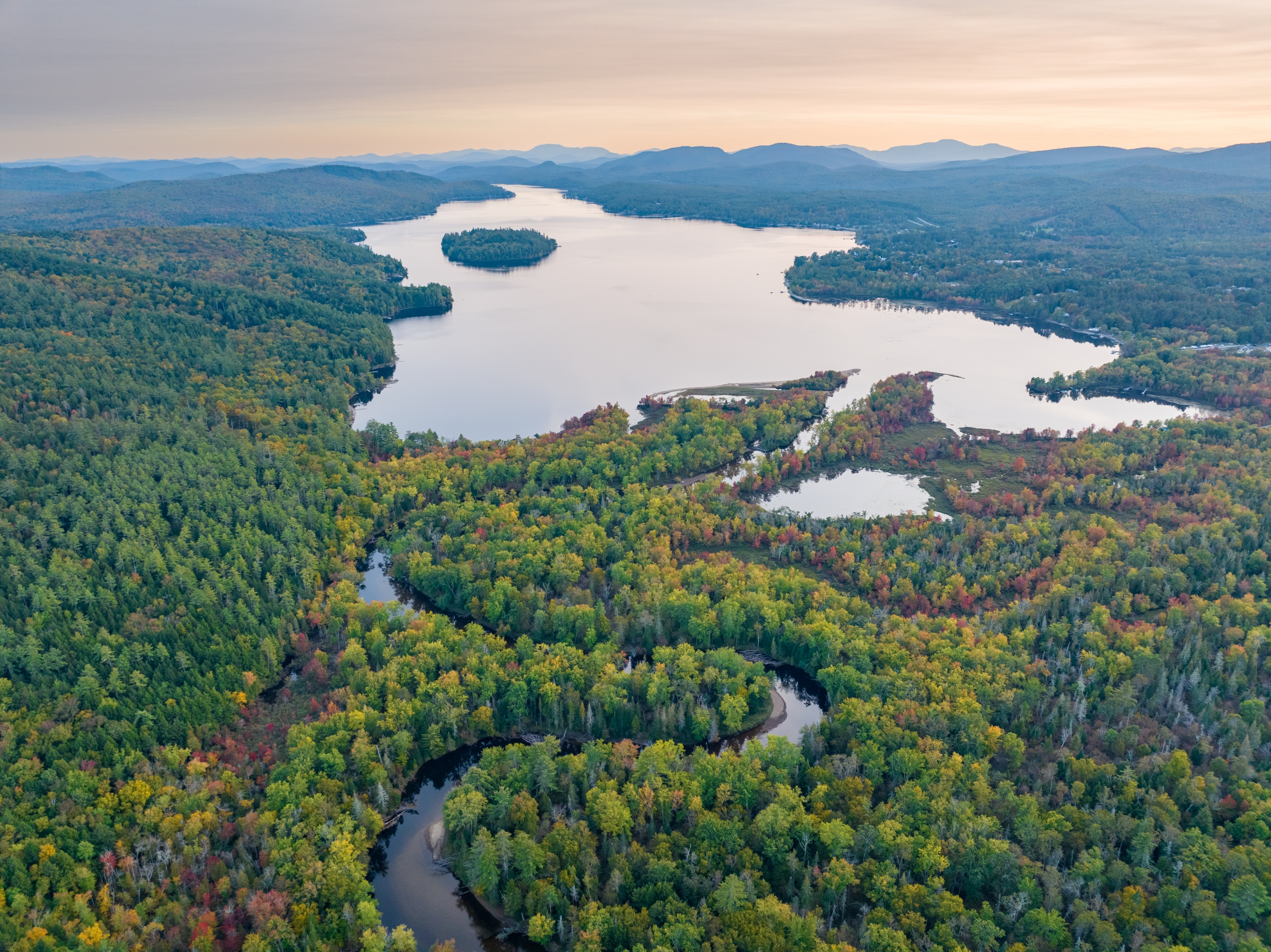 Areal View of Entire Schroon Lake
